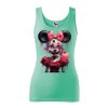damske-bavlnene-tilko-s-potiskem-minnie-mouse-mickey-mouse-disney-creepy-girl-hororova-minnie-mouse-damske-tilko-s-originalnim-potiskem-minnie-mouse-malfini-adler-100%-bavlna-zelene-matove