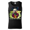 panske-bavlnene-tilko-s-potiskem-mickey-mouse-disney-joker-ace-of-mice-vtipny-potisk-originalni-malfini-adler-100%-bavlna-cerne