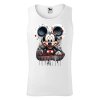 panske-bavlnene-tilko-s-potiskem-mickey-mouse-artistic-mickey-mouse-umelecky-mickey-mouse-disney-malfini-adler-100%-bavlna-bile