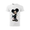panske-bavlnene-tricko-s-potiskem-mickey-mouse-minnie-mouse-disney-strihoruky-mickey-strihoruky-edward-malfini-adler-100%-bavlna-bile
