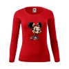 damske-bavlnene-tricko-s-dloihym-rukavem-s-potiskem-minnie-mouse-mickey-mouse-disney-zombie-minnie-netradicni-potisk-s-minnie-malfini-adler-100%-bavlna-cervena