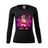 damske-bavlnene-tricko-s-dlouhym-rukavem-s-potiskem-minnie-mouse-z-geometrickych-tvaru-disney-mickey-mouse-netradicni-potisk-s-minnie-skveli-darek-na-vanoce-malfini-adler-100%-bavlna-cerne