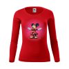 damske-bavlnene-tricko-s-dlouhym-rukavem-s-originalnim-potiskem-minnie-mouse-mickey-mouse-disney-pixel-32-bit-100%-bavlna-malfini-adler-perfektni-darek-na-vanoce-cervena