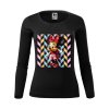 damske-bavlnene-tricko-s-dlouhym-rukavem-s-potiskem-minnie-mouse-mickey-mouse-disney-perfektni-vanocni-darek-netradicni-potisk-s-minnie-pro-milovnice-minnie-malfini-adler-100%-bavlna-cerne