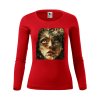 damske-bavlnene-tricko-s-dlouhym-rukavem-abstraktni-potisk-divka-ztracena-v-case-originalni-damsky-potisk-malfini-adler-perfektni-vanocni-darek-100%-bavlna-cervena
