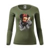 damske-bavlnene-tricko-s-dlouhym-rukavem-s-potiskem-minnie-mouse-mickey-mouse-disney-drsnacka-minnie-minnie-s-cigaretou-netradicni-potisk-s-minnie-pro-milovnice-minnie-mouse-a-mickey-mouse-darek-na-vanoce-vanocni-darek-malfini-adler-100%-bavlna-khaki