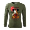 panske-bavlnene-tricko-s-dlouhym-rukavem-s-potiskem-mickey-mouse-pennywise-disney-netradicni-hororovy-potisk-s-mickey-mousem-vanocni-darek-darek-na-vanoce-malfini-adler-100%-bavlna-khaki