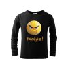 chlapecke-bavlnene-tricko-s-dlouhym-rukavem-s-vtipnym-potiskem-smajlik-nezajem-brucoun-pubertak-darek-na-vanoce-vanocni-darek-malfini-adler-100%-bavlna-cerna