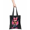 Damska-platena-taska-Fashion-Minnie-Mouse-Design-Mickiey-Mouse-Disney-cerna-100%-bavlna-taska-s-potiskem