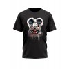 Panske-Tricko-tricko-pro-pany-tricko-pro-muze-Umelecky-Mickey-Mouse-cerne-100%Bavlna-disney