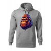 panska-mikina-s-kapuci-a-klokankovou-kapsou-mikina-s-potiskem-uni-mikina-opice-gorila-king-kong-malfini-adler-65%-bavlna-35%-polyester-seda