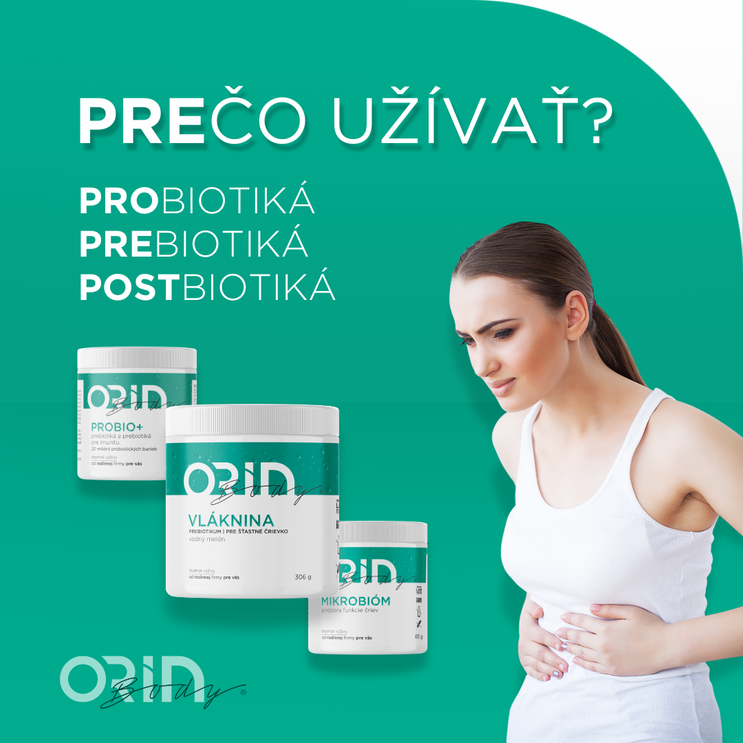 Probiotiká, prebiotiká a postbiotiká – kráľovské trio pre zdravé trávenie