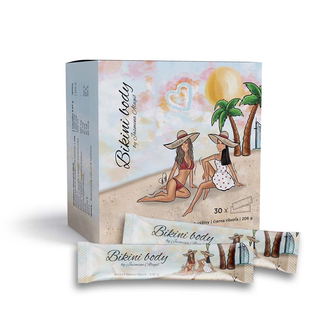 QUEEN Bikini Body kolagén 30 x 6,87 g