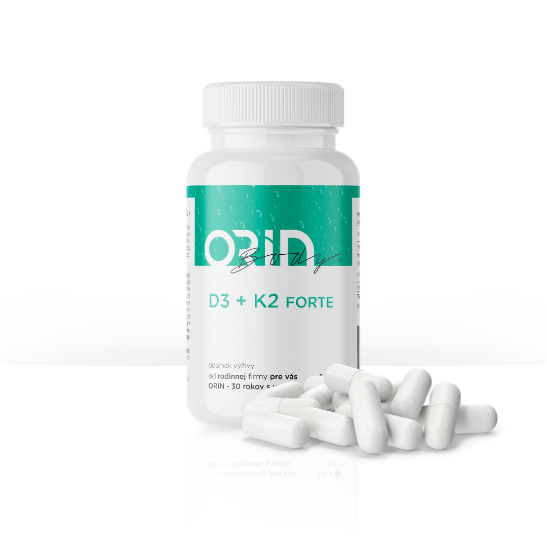 ORIN D3+K2 Forte 60 kapsúl