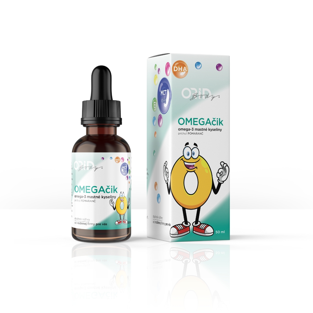 ORIN OMEGAčik omega 3 pre deti 50 ml