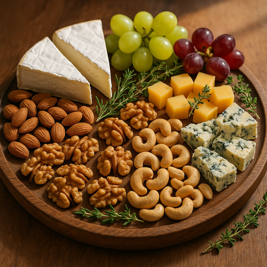 Jaké druhy sýra se hodí k jednotlivým ořechům