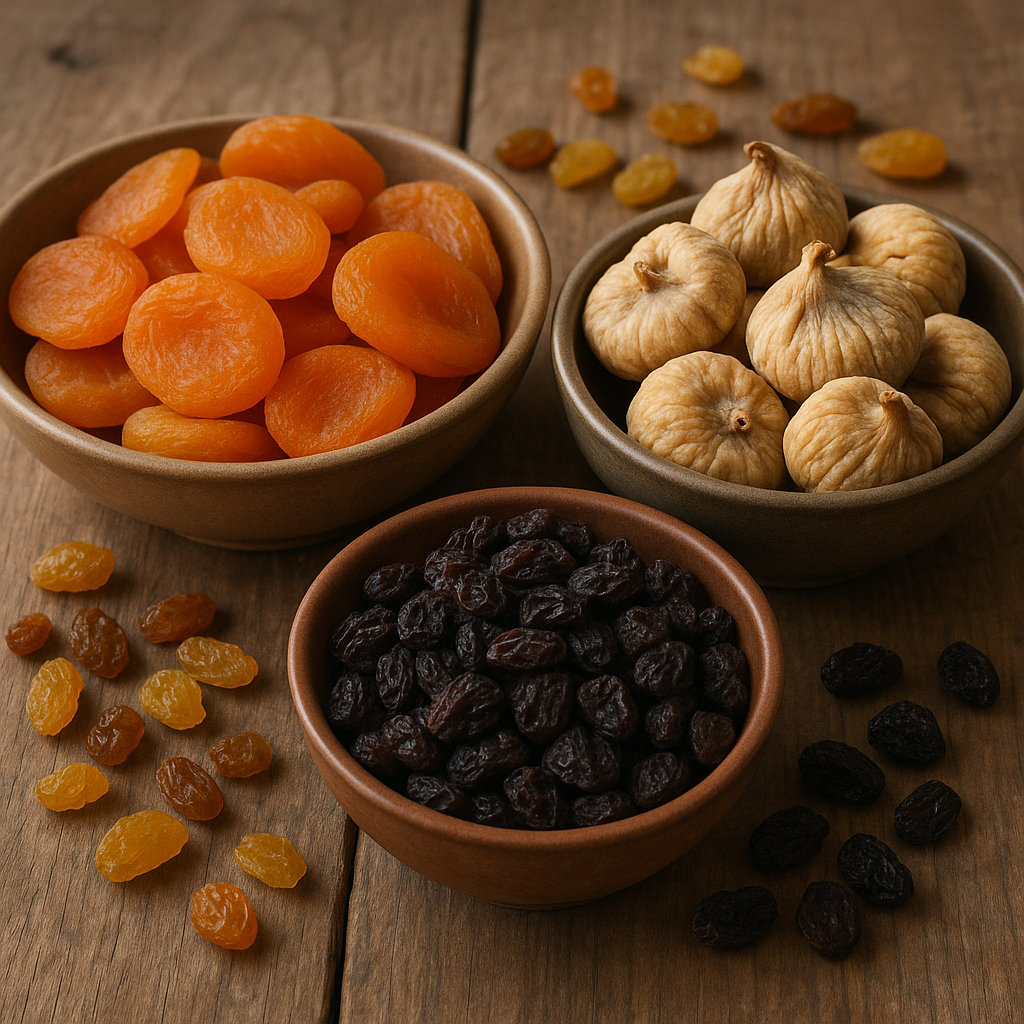 Jak správně skladovat sušené ovoce