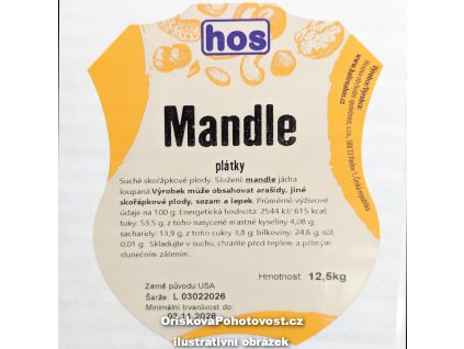 mandlePlatky12 5kg