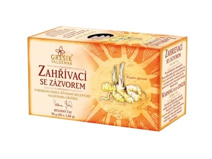 zahřívací se zázvorem