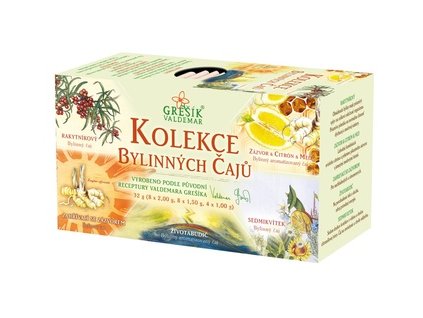 KOlekce bylinných caj