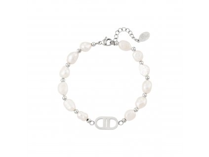 Ornamenti.cz Náramek Good Life Pearls silver