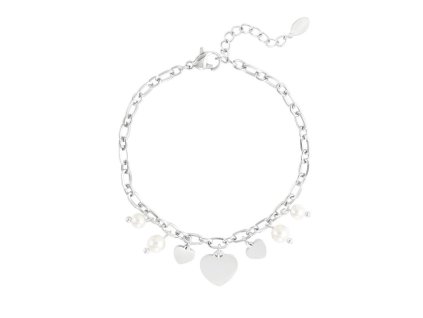 Náramek Mystic Pearl silver