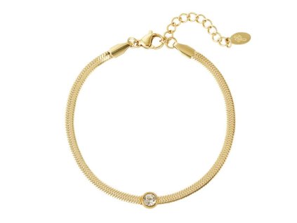 Pozlacený náramek Elegance gold