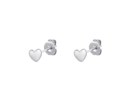 Náušnice Heart Mini silver