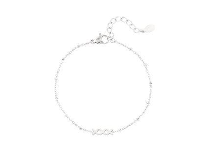 Náramek Amsterdam silver