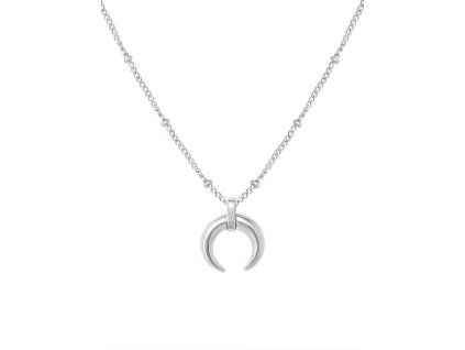 Ornamenti.cz Náhrdelník Moon silver