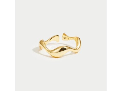 925 sterling gold wave ring 751516 6a8f149d 768f 469f aa8c f7d4802b7f2e