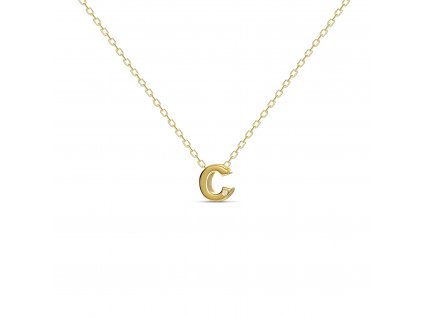 C letter necklace gold 3b3639e3 6d68 42cb a24a dcb8e80a5ce5 1800x1800