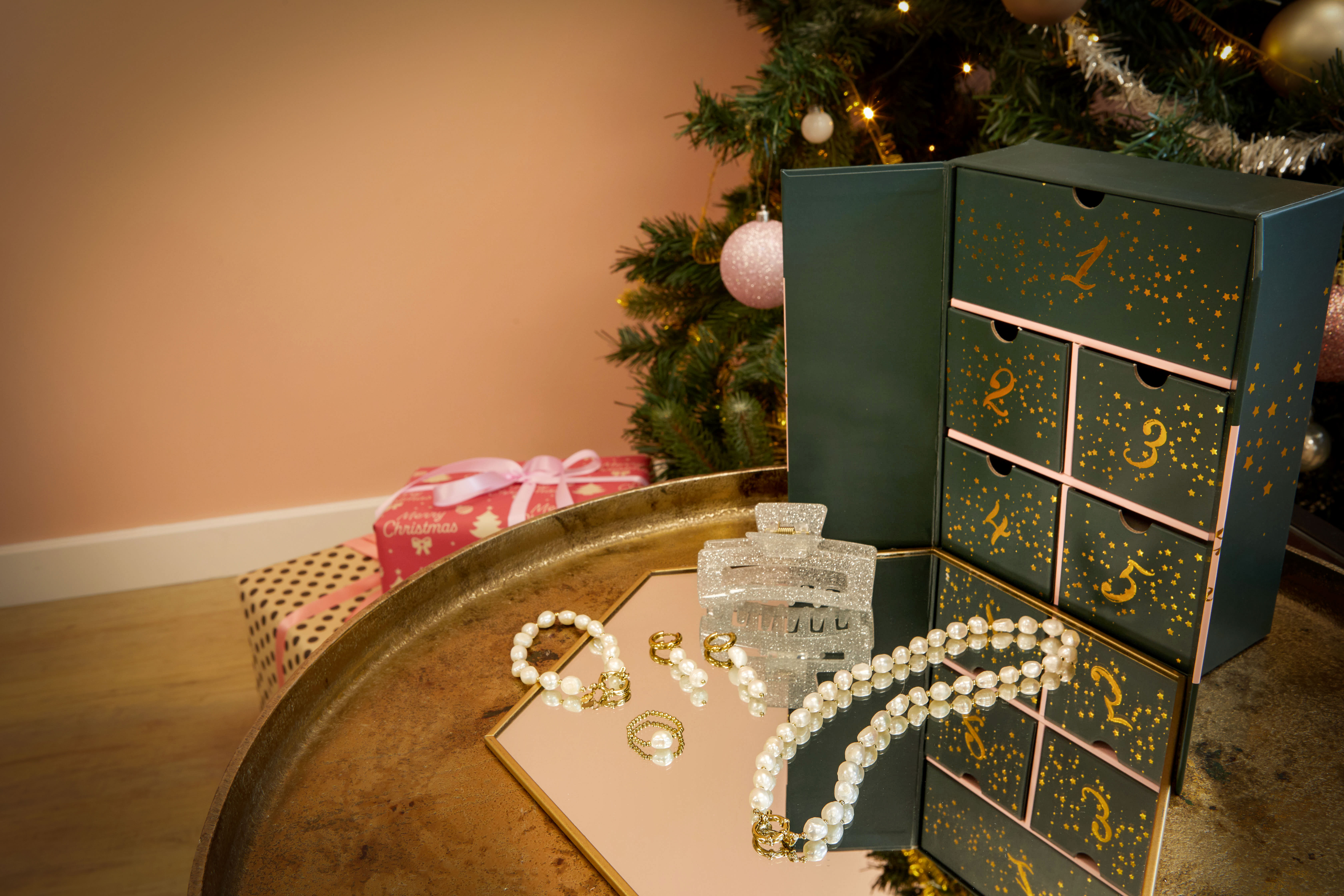 ORNAMENTI Vánoční dárková sada se šperky Pearls OOR300052