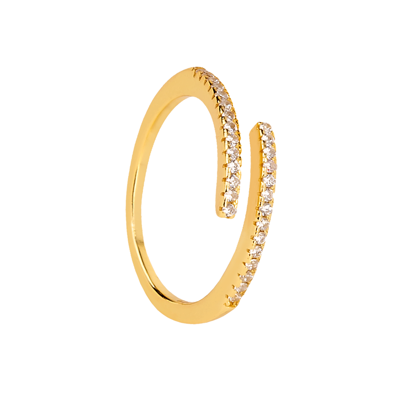 ALEYOLÉ Pozlacený prstýnek Pristine gold Velikost prstýnku: 10 OAL300005-10
