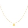Ornamenti.cz Náhrdelník Clover gold