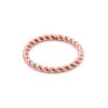 Ornamenti.cz ORNAMENTI Pozlacený prstýnek Tiny Rope rose gold