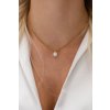 Ornamenti.cz Pozlacený náhrdelník Pearl Initial gold image 1
