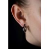 Ornamenti.cz Náušnice Modern Hoops silver image