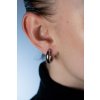 Ornamenti.cz Náušnice Half Hoops silver image