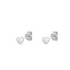 Náušnice Heart Mini silver