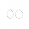 Náušnice Basic Medium Hoops silver