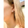 Pozlacené náušnice Zirconia gold