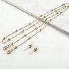 Šňůrka na brýle Dots gold