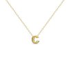 C letter necklace gold 3b3639e3 6d68 42cb a24a dcb8e80a5ce5 1800x1800