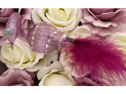 labutě ptáčci vánoční ozdoby skleněné prodej skleněných vánočních ozdob originální ozdoby ze skla