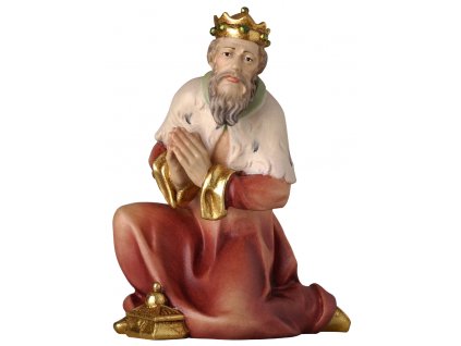 Kašpar jeden ze tří mudrců, který následoval betlémskou hvězdu a přinesl narozenému Ježíškovi v jesličkách jako dar zlato. Král Kašpar je znázorňován jako starší muž, klečící před Pannou Marií, Josefem a Ježíškem. Jeho koruna většinou leží na zemi nebo ji drží v ruce.