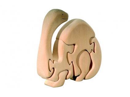 dřevěné 3D puzzle-želva