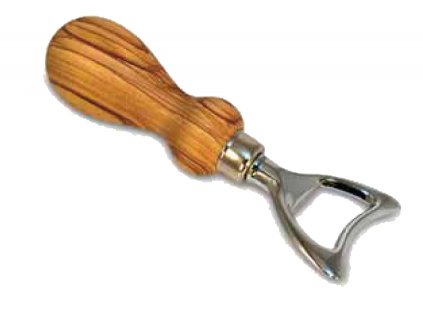 Dřevěný otvírák z olivového dřeva