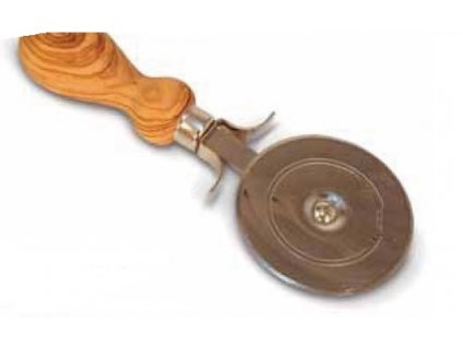 Dřevěný kráječ na pizzu z olivového dřeva