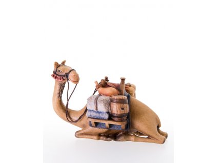 Dřevěná vyřezávaná soška velblouda